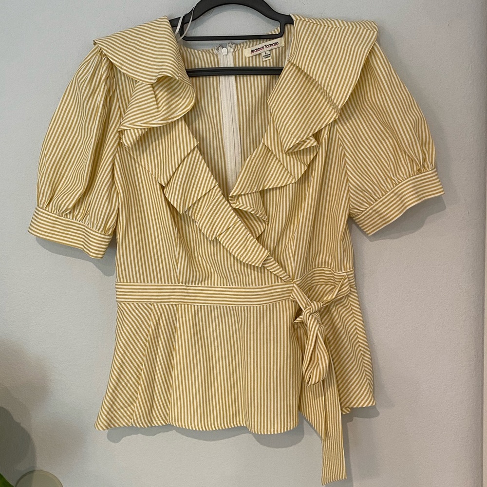 Jealous Tomato Peplum Blouse